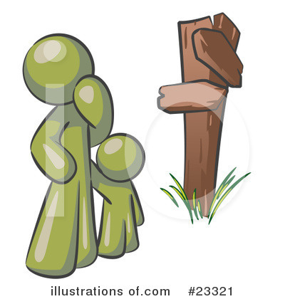 Royalty-Free (RF) Olive Green Collection Clipart Illustration by Leo Blanchette - Stock Sample #23321