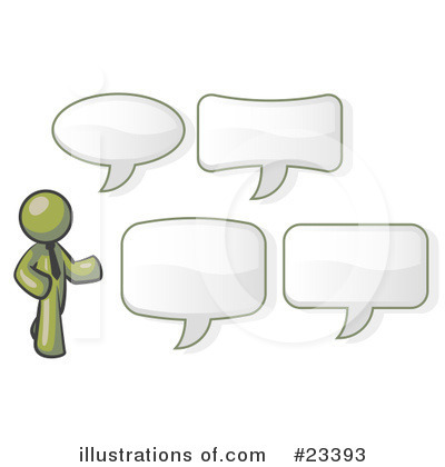 Thought Balloon Clipart #23393 by Leo Blanchette