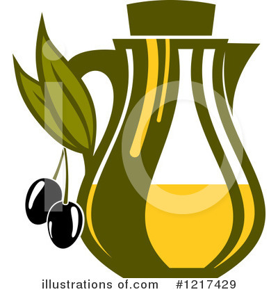 Royalty-Free (RF) Olive Oil Clipart Illustration by Vector Tradition SM - Stock Sample #1217429