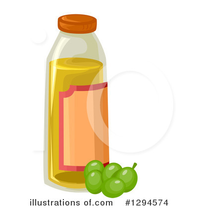 Royalty-Free (RF) Olive Oil Clipart Illustration by BNP Design Studio - Stock Sample #1294574