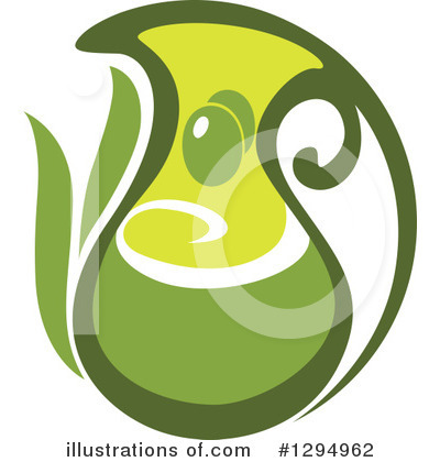 Royalty-Free (RF) Olive Oil Clipart Illustration by Vector Tradition SM - Stock Sample #1294962