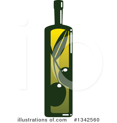 Royalty-Free (RF) Olive Oil Clipart Illustration by Vector Tradition SM - Stock Sample #1342560