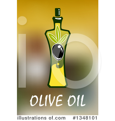 Royalty-Free (RF) Olive Oil Clipart Illustration by Vector Tradition SM - Stock Sample #1348101
