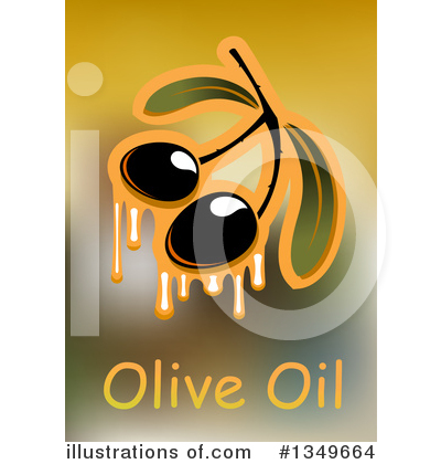 Royalty-Free (RF) Olive Oil Clipart Illustration by Vector Tradition SM - Stock Sample #1349664