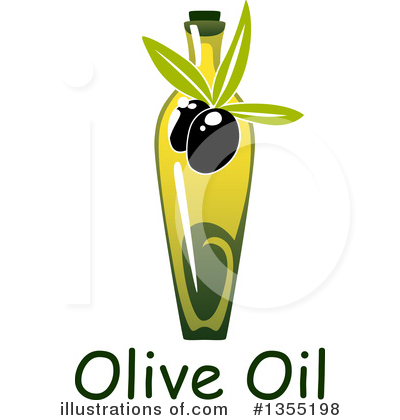Royalty-Free (RF) Olive Oil Clipart Illustration by Vector Tradition SM - Stock Sample #1355198
