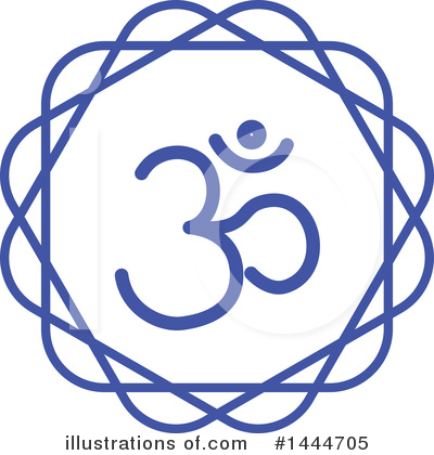 Om Symbol Clipart #1444705 by ColorMagic