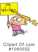 On Strike Clipart #1060032 by toonaday