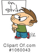 On Strike Clipart #1060043 by toonaday
