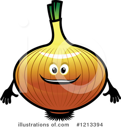 Royalty-Free (RF) Onion Clipart Illustration by Vector Tradition SM - Stock Sample #1213394