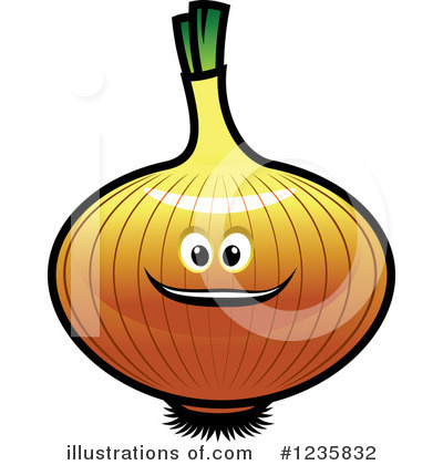 Royalty-Free (RF) Onion Clipart Illustration by Vector Tradition SM - Stock Sample #1235832