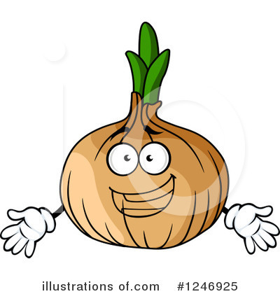 Royalty-Free (RF) Onion Clipart Illustration by Vector Tradition SM - Stock Sample #1246925
