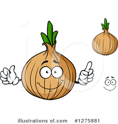 Royalty-Free (RF) Onion Clipart Illustration by Vector Tradition SM - Stock Sample #1275881