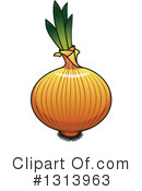Onion Clipart #1313963 by Vector Tradition SM
