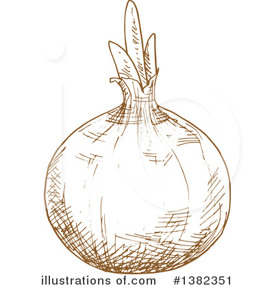 Royalty-Free (RF) Onion Clipart Illustration by Vector Tradition SM - Stock Sample #1382351