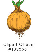 Onion Clipart #1395681 by Vector Tradition SM