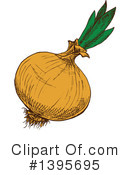 Onion Clipart #1395695 by Vector Tradition SM