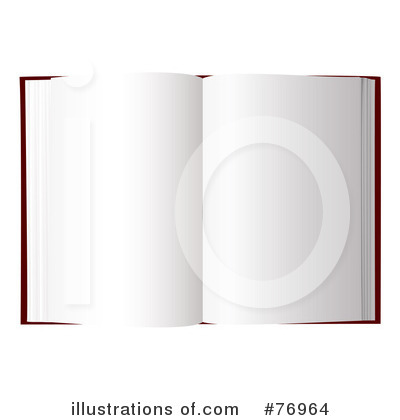 clip art book open. Open Book Clipart #76964 by