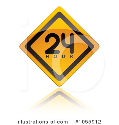 24 Hours Clipart #1055912 by michaeltravers