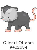 Opossum Clipart #432934 by BNP Design Studio