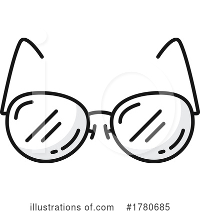 Glasses Clipart #1780685 by Vector Tradition SM