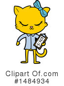 Orange Cat Clipart #1484934 by lineartestpilot