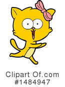 Orange Cat Clipart #1484947 by lineartestpilot