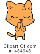 Orange Cat Clipart #1484948 by lineartestpilot