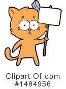 Orange Cat Clipart #1484956 by lineartestpilot