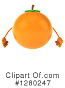 Orange Character Clipart #1280247 by Julos