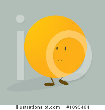 Royalty-Free (RF) Orange Clipart Illustration by Randomway - Stock Sample #1093464