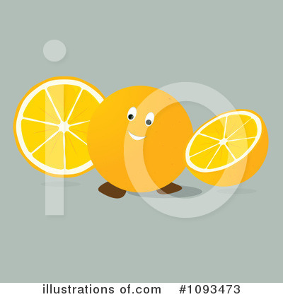Royalty-Free (RF) Orange Clipart Illustration by Randomway - Stock Sample #1093473