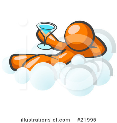 Royalty-Free (RF) Orange Collection Clipart Illustration by Leo Blanchette - Stock Sample #21995