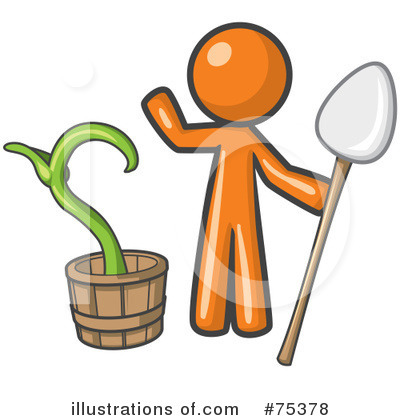 Potted Plant Clipart #75378 by Leo Blanchette