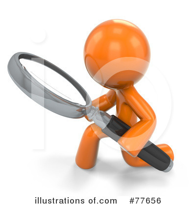 Royalty-Free (RF) Orange Collection Clipart Illustration by Leo Blanchette - Stock Sample #77656