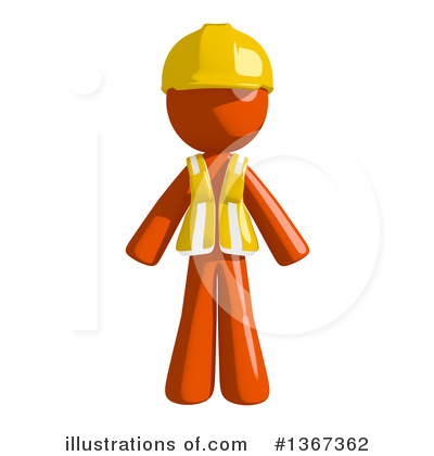 Contractor Clipart #1367362 by Leo Blanchette