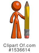 Orange Design Mascot Clipart #1536614 by Leo Blanchette