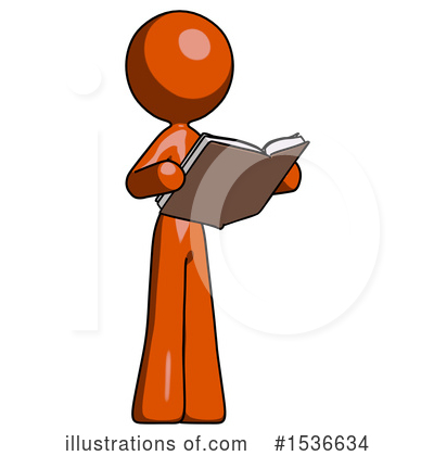 Royalty-Free (RF) Orange Design Mascot Clipart Illustration by Leo Blanchette - Stock Sample #1536634