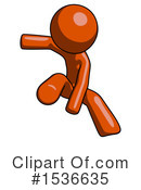 Orange Design Mascot Clipart #1536635 by Leo Blanchette