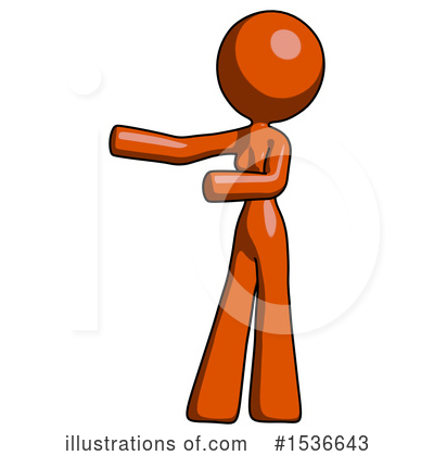 Royalty-Free (RF) Orange Design Mascot Clipart Illustration by Leo Blanchette - Stock Sample #1536643