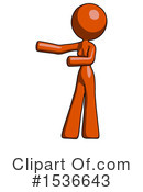 Orange Design Mascot Clipart #1536643 by Leo Blanchette