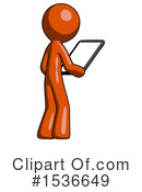 Orange Design Mascot Clipart #1536649 by Leo Blanchette