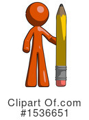 Orange Design Mascot Clipart #1536651 by Leo Blanchette
