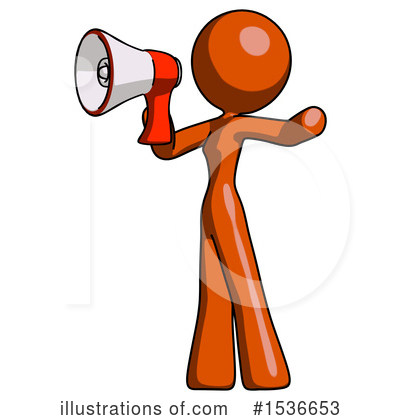 Royalty-Free (RF) Orange Design Mascot Clipart Illustration by Leo Blanchette - Stock Sample #1536653