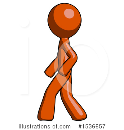 Royalty-Free (RF) Orange Design Mascot Clipart Illustration by Leo Blanchette - Stock Sample #1536657
