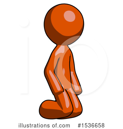Royalty-Free (RF) Orange Design Mascot Clipart Illustration by Leo Blanchette - Stock Sample #1536658