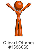 Orange Design Mascot Clipart #1536663 by Leo Blanchette