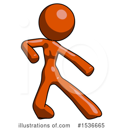 Royalty-Free (RF) Orange Design Mascot Clipart Illustration by Leo Blanchette - Stock Sample #1536665