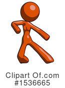 Orange Design Mascot Clipart #1536665 by Leo Blanchette