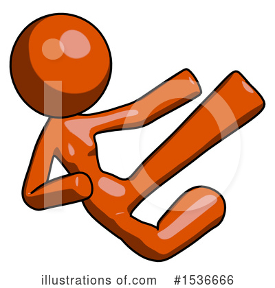 Royalty-Free (RF) Orange Design Mascot Clipart Illustration by Leo Blanchette - Stock Sample #1536666
