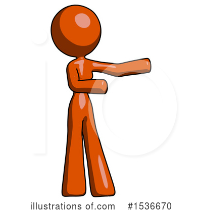 Royalty-Free (RF) Orange Design Mascot Clipart Illustration by Leo Blanchette - Stock Sample #1536670
